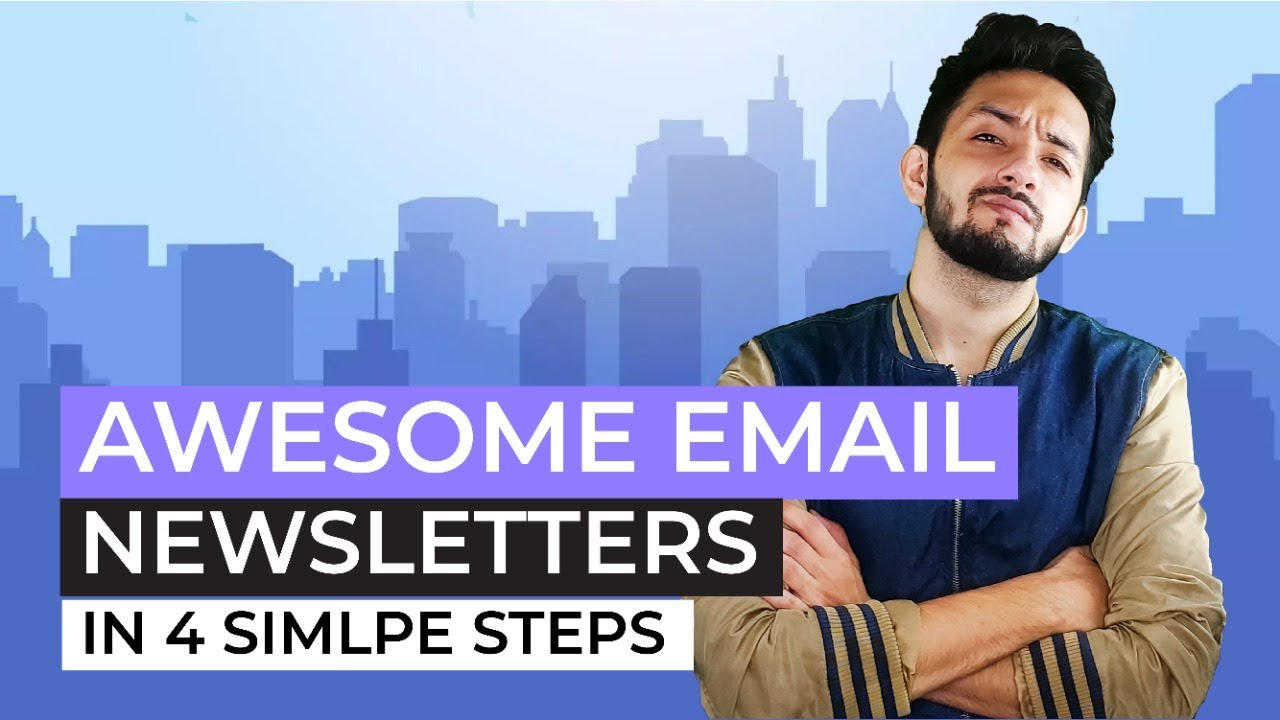 How To Create Email Newsletter In 4 Steps - YouTube