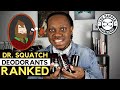 Dr Squatch Deodorants Ranked | The Best Dr. Squatch Deodorants