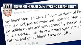 Trump's SHOCKING Response To Herman Cain's Death