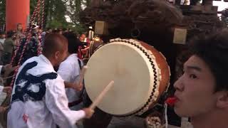 津島 秋祭り 石取り 太鼓