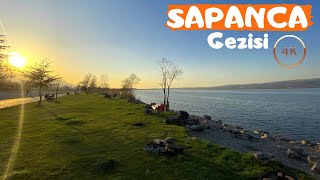 SAPANCA GÖLÜ Gezisi I Sapanca Gezilecek Yerler I Muhteşem Göl Manzarası (Vlog) [4K]