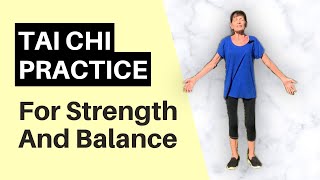 Tai Chi Exercise For Strength And Balance - Senior Fitness