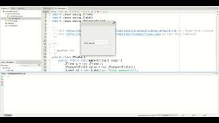 Java Swing: JPasswordField & ActionListener