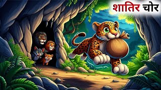 एक अति चालाक चोर की कहानी // Hindi Cartoon //  Panchatantra Ki Kahani