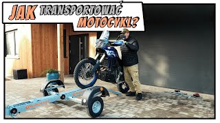 Jak transportować motocykl? Przyczepka motocyklowa  Marathon Trilers | Recenzja!