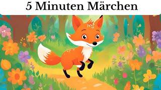 Frederik der kleine Fuchs und die magischen Spuren – Geschichten für Kinder 🦊✨