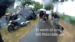 Yamaha MT 07 Motorradwallfahrt Kevelaer 2019