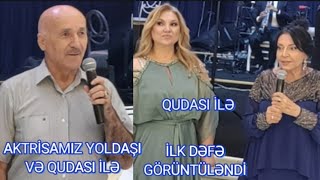 HƏMİDƏ ÖMƏROVA İLK DƏFƏ HƏYAT YOLDAŞI İLƏ GÖRÜNTÜLƏNDİ-QUDASI İLƏ-TOYUN SONU, KÖVRƏK ANLAR-ÖZƏL