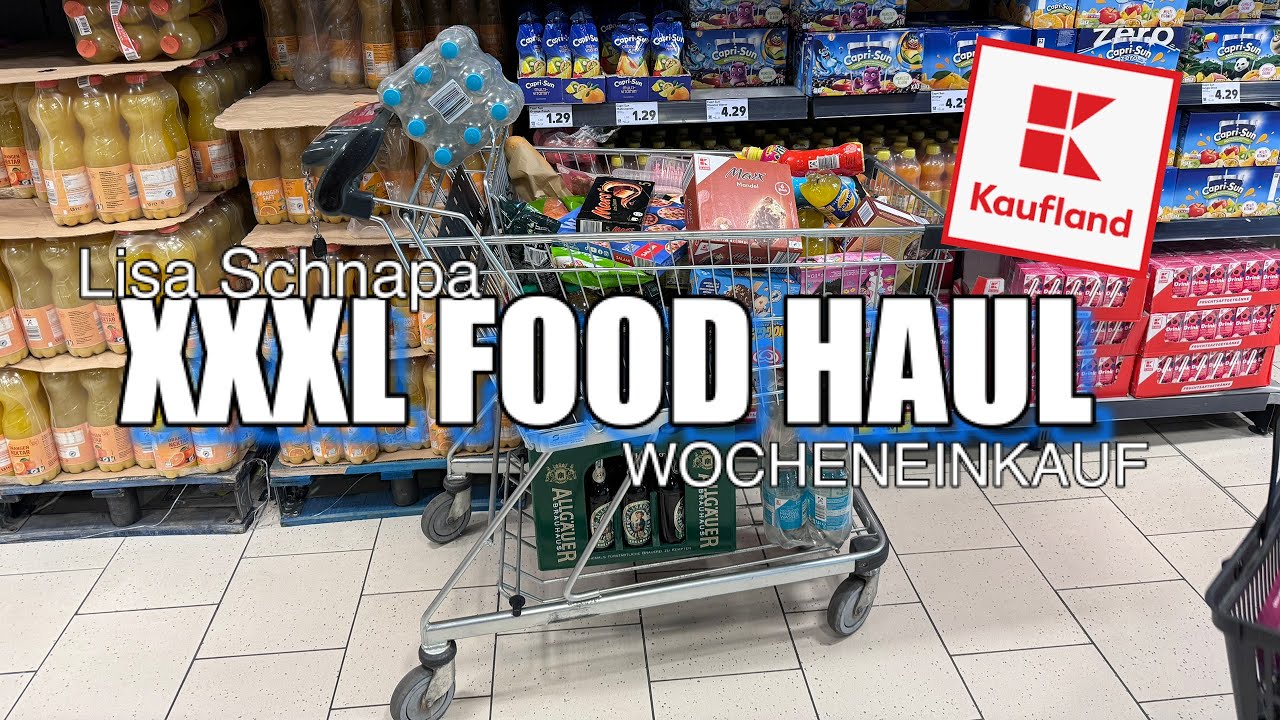 Xxxl Food Haul Kaufland Wocheneinkauf Youtube