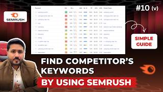 Find Your Competitor’s Keywords Using SEMrush: A Simple Guide #seo #pixemsoft