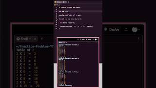 How to Print Math Tables using JavaScript | JavaScript Table printing tutorial |#coding #maahicodes