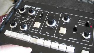 1976 KORG SR-120 Analog Drum Machine