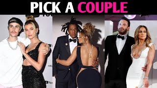 WHAT FAMOUS COUPLE ARE YOU? Magic Quiz - Pick One Personality Test