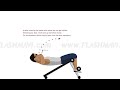 incline sit up abdominal exercises