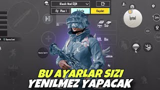 TÜM CİHAZLARA UYGUN SEKMEYEN HASSASİYET \u0026 KONTROL AYARLARI!!🤯 - PUBG Mobile