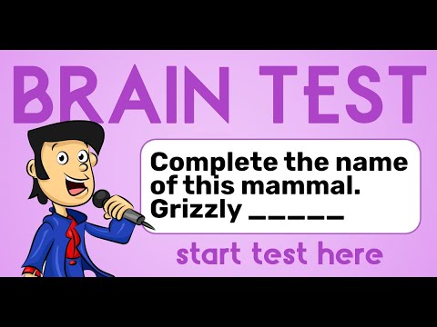 Brain Test 10 Trivia Questions Youtube