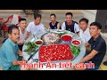 Thánh Ăn Tiết Canh.Làm Một Khay Tiết Canh Siêu To Ăn Sáng Cùng Anh Em | Biển Nguyễn ngọc.