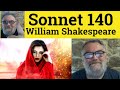 😎 Sonnet 140 by William Shakespeare Summary - Sonnet 140 by William Shakespeare Analysis