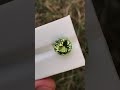 Greenish yellow color Faceted Tourmaline Available for Sale - Gandhara Gemstones