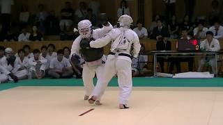 2019 日本拳法 西日本学生個人選手権大会 女子2段以上の部 決勝戦 塩谷VS岡本