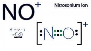 NO+ Lewis Structure: How to Draw the Lewis Structure for NO+