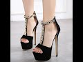 evening party wear high heels sandal design ideas 😍💕 women fashion sandals stylish fashion