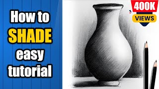 How to shade for beginners | Shading for beginners | pencil shading tutorial