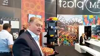 GM Plast Angacom 2018, Uffe Gramm Mogensen are introducing the stand and productrange