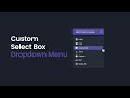 Custom Select Box Dropdown Menu Design using HTML, CSS and Javascript - Codingscape
