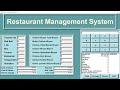 Restaurant Billing System in Python with source code | Source Code & Projects