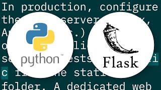 How to serve static files in Flask