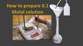 How to prepare 0.1 Molal solution? What is Molality| #fscchemistry #chemistry #solutionchemistry