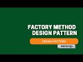 Factory Method Design Pattern | Malayalam | Java | Creational Design Pattern