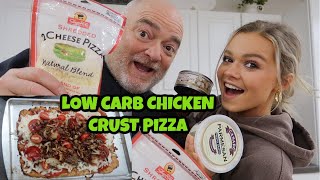 LOW CARB CHICKEN CRUST PIZZA
