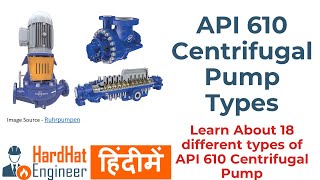 API 610 Pump Types and Classification - हिंदी मे - OH, BB and VS type Pumps