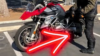 How To Use The CENTER STAND On A Motorcycle