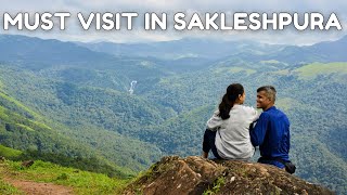 HIDDEN GEM IN SAKLESHPURA | Best view of Mallalli waterfalls | Patla Betta & Ridge point