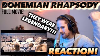 FIRST TIME WATCHING BOHEMIAN RHAPSODY! (FULL MOVIE REACTION!)