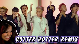 BTS (방탄소년단) 'Butter (Hotter Remix)' Official MV | first time REACTION!!🧈💜