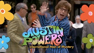 Each AUSTIN POWERS opening dance number