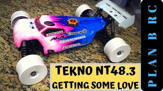 tekno nt48.3 truggy getting some m2c racing love and novarossi unboxing