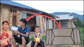 Chi Duyen plans to rebuild a new house to replace the damaged one