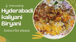 Hyderabadi kalyani biryani kaise banaye | how to make  Hyderabadi kalyani biryani | knkcooking