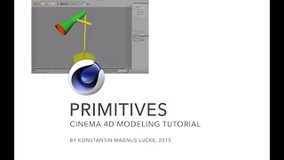 Cinema 4D - Modeling with Primitives Tutorial