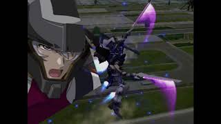 GSD PS2 Challenge Mode チャレンジ　モード Battle A Strike Noir Gundam ストライクノワールガンダム Solo Game Play