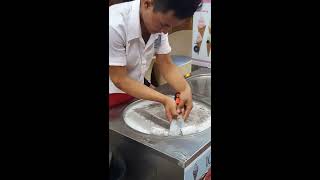 4K How To Make HOKKADO Roll Soft Ice Cream - Street Food PHUKET 4K FULL HD 1080P