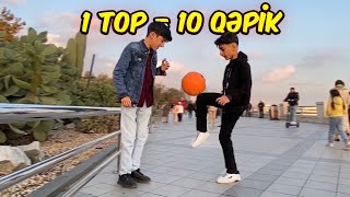 ŞƏHƏRDƏ PUL DAĞITMAQ ?! (1 TOP = 10 QƏPİK)