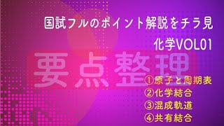 国試フル　化学VOL01　ポイント解説