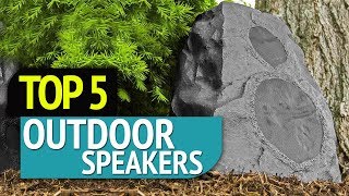 TOP 5: Outdoor Speakers