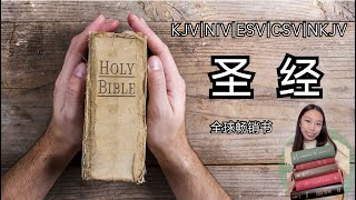 全球畅销的圣经是怎么编排的｜如何挑选第一本圣经｜KJV，NKJV，NIV，ESV bible｜圣经的编排｜不同版本的圣经对应的雅思水平｜用圣经学英语｜买了20多本圣经后的心得